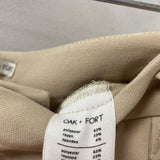 OAK + FORT WOMEN'S PANTS tan 6
