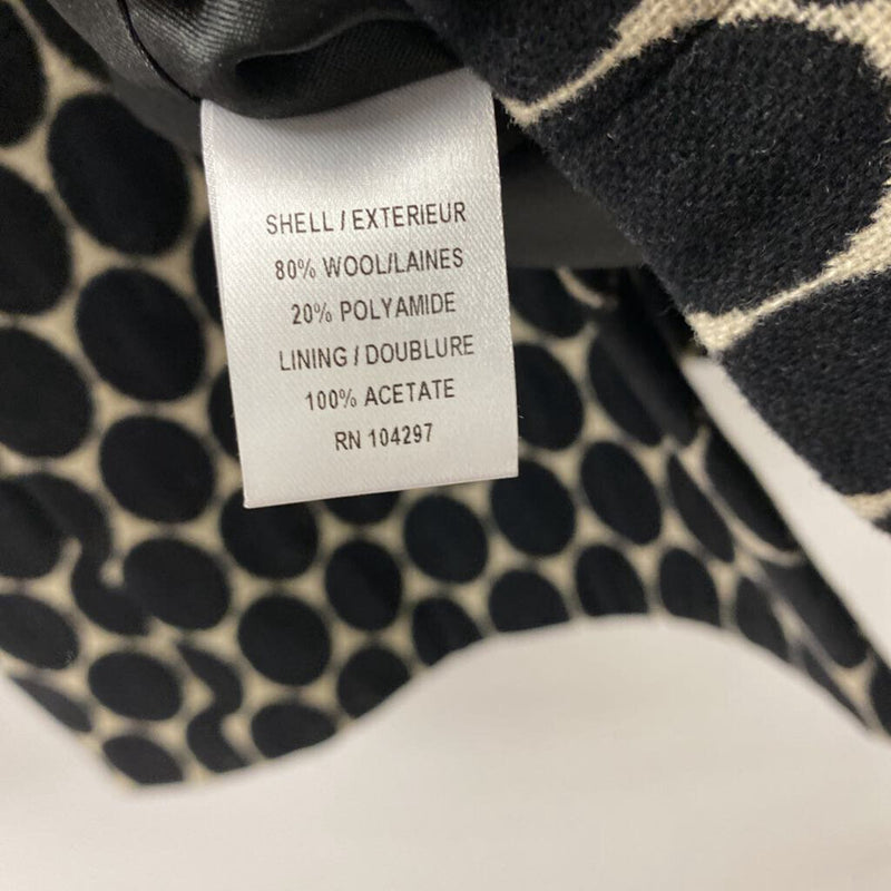 MILLY WOMEN'S COAT black tan 10