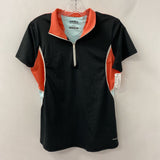 annika WOMEN'S ACTIVE TOP black coral blue M