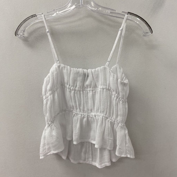 DYNAMITE WOMEN'S TANK/CAMI white XS
