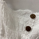 WOMEN'S DRESS white S