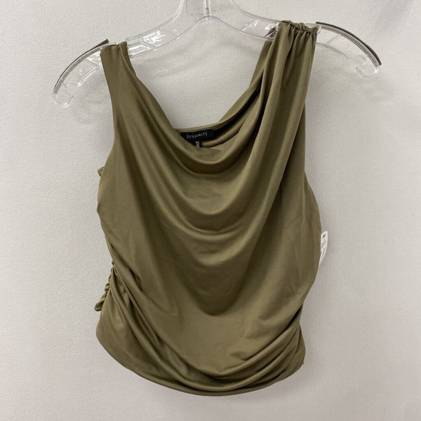 DYNAMITE WOMEN'S TOP taupe L