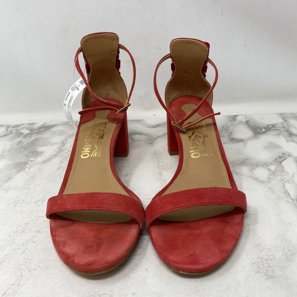FERRAGAMO WOMEN'S SANDALS red 8