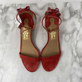 FERRAGAMO WOMEN'S SANDALS red 8