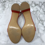 FERRAGAMO WOMEN'S SANDALS red 8