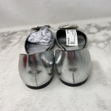 ROGER VIVIER WOMEN'S FLATS silver 39