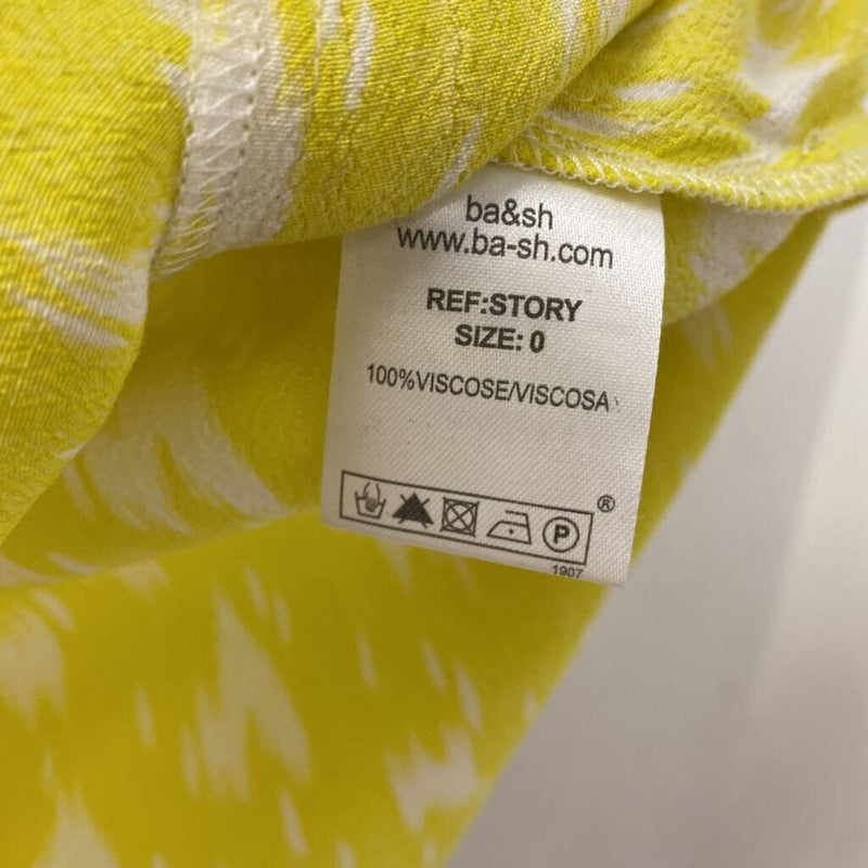 BA&SH WOMEN'S SKIRT yellow white 0