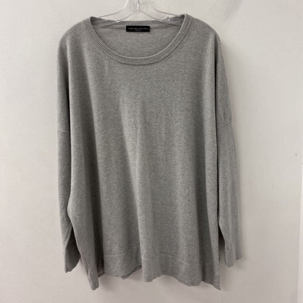FABIANA FILIPPI WOMEN'S SWEATER grey XXL