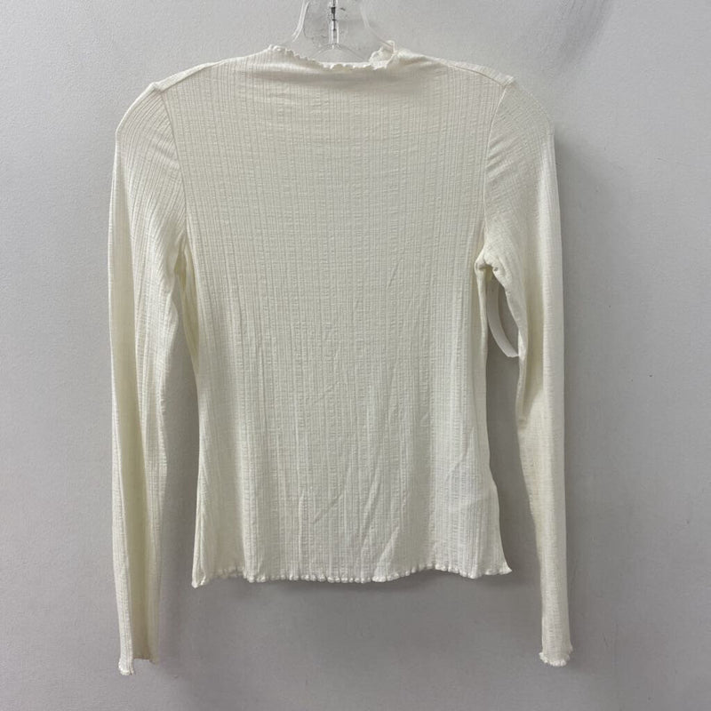 H&M WOMEN'S TOP white XS