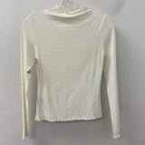 H&M WOMEN'S TOP white XS