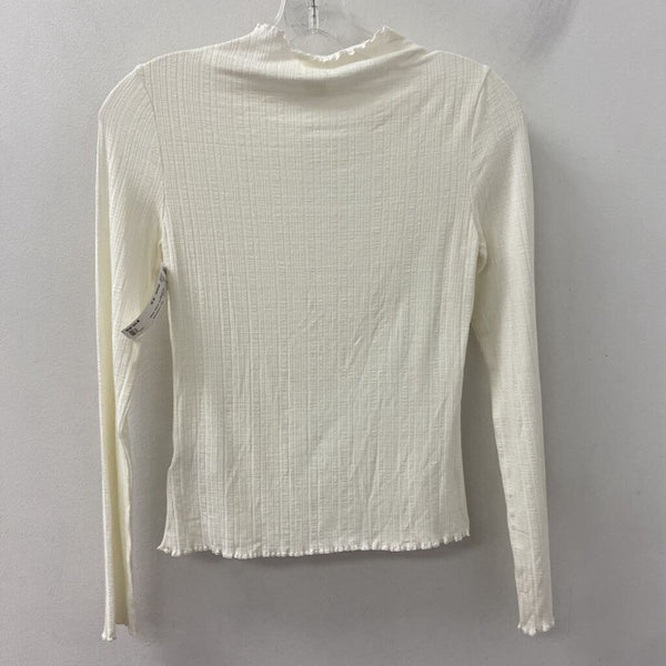H&M WOMEN'S TOP white XS