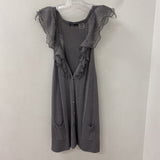 WOMEN'S TOP grey L