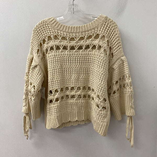 WOMEN'S SWEATER cream M