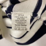 BLUE WILLI'S WOMEN'S CARDIGAN white navy L