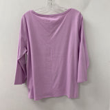 TALBOTS WOMEN'S T-SHIRT mauve XL