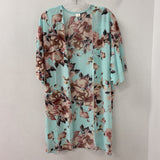 IJOAH WOMEN'S KIMONO/DUSTER blue pink OS
