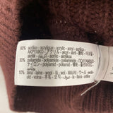 ZARA WOMEN'S SWEATER burgundyu S
