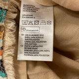 H&M WOMEN'S SKIRT orange beige multi 2