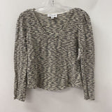 HIGHLINE WOMEN'S TOP cream black silver marled M