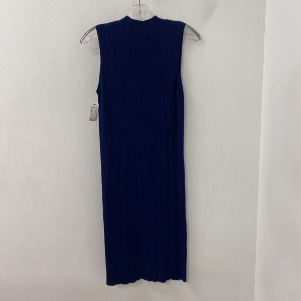 TOPSHOP WOMEN'S DRESS navy 4