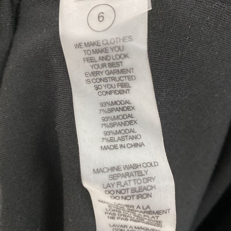 GOOD AMERICAN WOMEN'S DRESS black 6