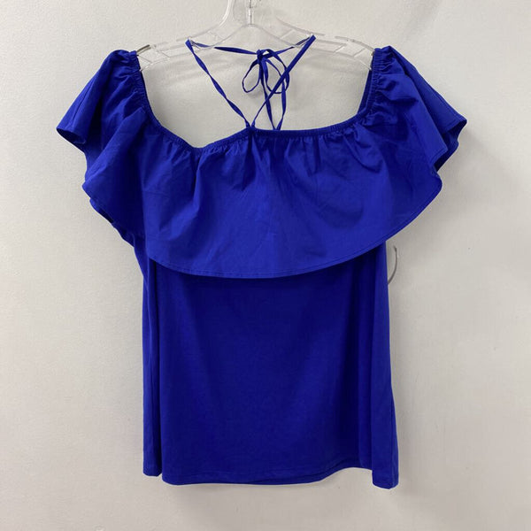 PENN WOMEN'S PLUS TOP blue 2X