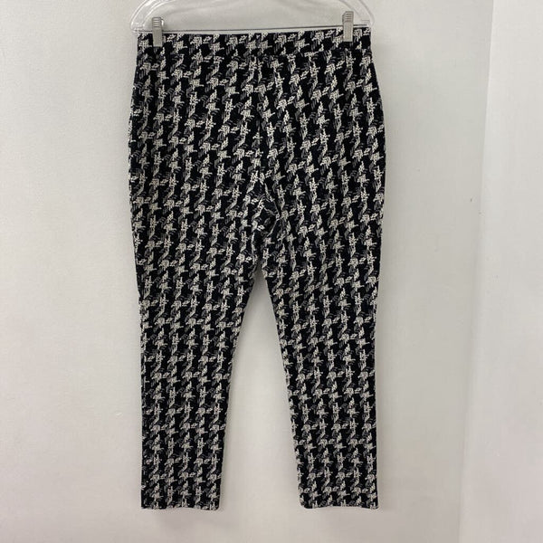 JOSEPH RIBKOFF WOMEN'S PANTS black cream mix 12
