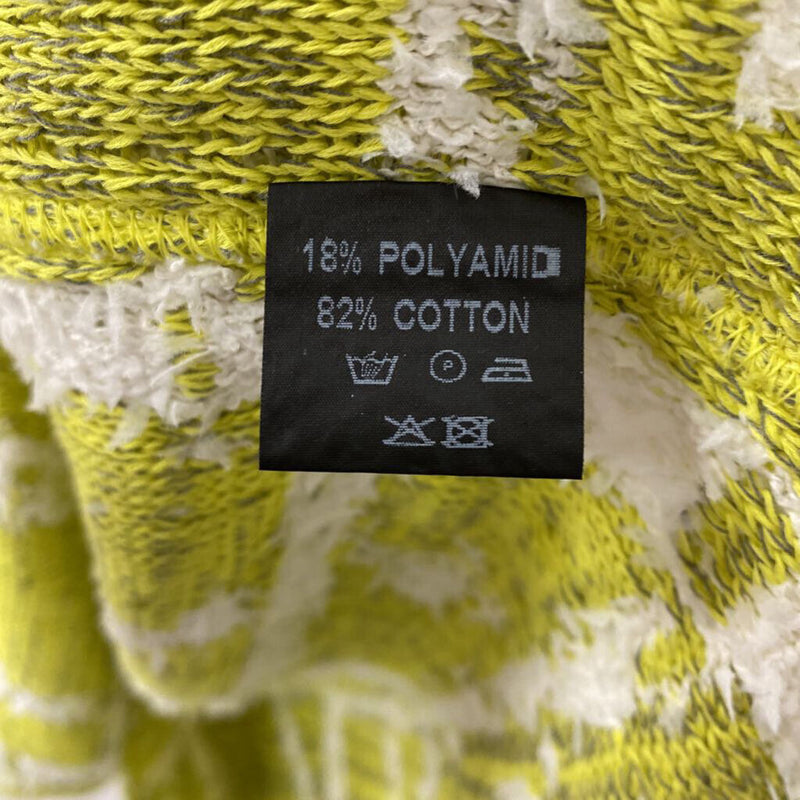 bruno manetti WOMEN'S DRESS yellow off white mix S/44