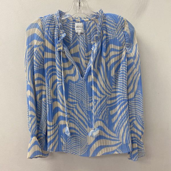 Misa WOMEN'S TOP blue cream mix XS