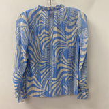 Misa WOMEN'S TOP blue cream mix XS