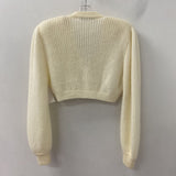 alessandra rich WOMEN'S CARDIGAN cream XS/36