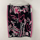 JOSEPH RIBKOFF WOMEN'S PLUS BOTTOM black pink white XXL