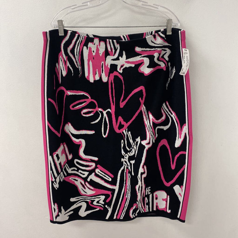 JOSEPH RIBKOFF WOMEN'S PLUS BOTTOM black pink white XXL