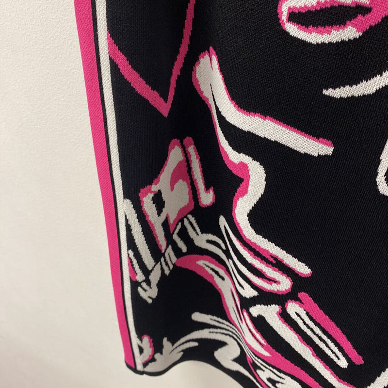 JOSEPH RIBKOFF WOMEN'S PLUS BOTTOM black pink white XXL