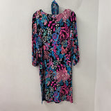 lilly pulitzer WOMEN'S DRESS black pink blue mix S