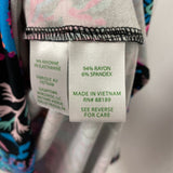 lilly pulitzer WOMEN'S DRESS black pink blue mix S