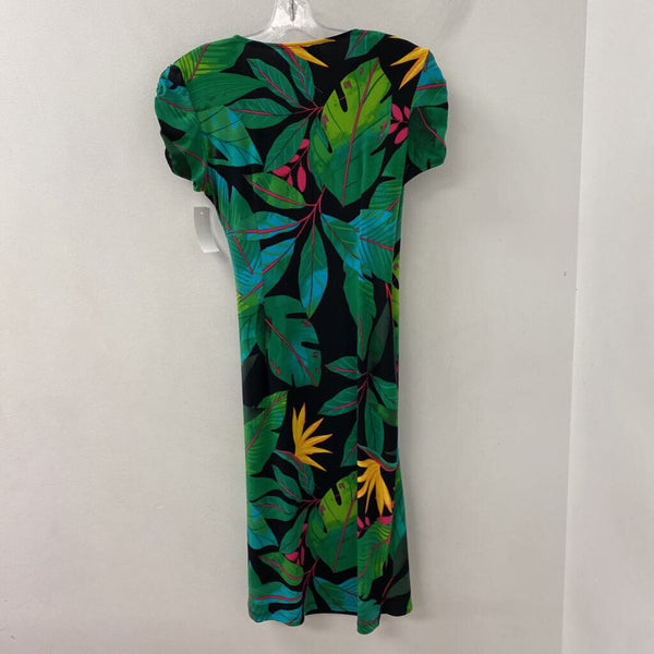 JOSEPH RIBKOFF WOMEN'S DRESS green black pink mix 8