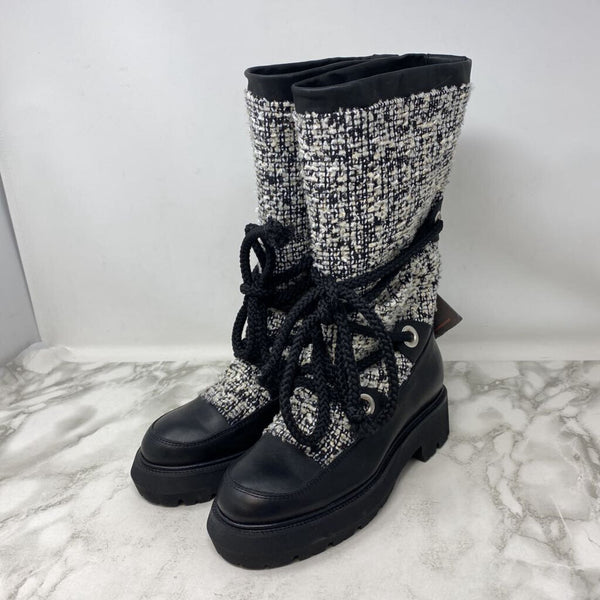montelliana WOMEN'S BOOTS black grey mix 37