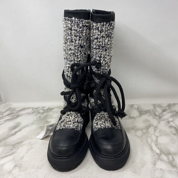 montelliana WOMEN'S BOOTS black grey mix 37