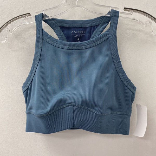 Z supply WOMEN'S ACTIVE BRA blue XS