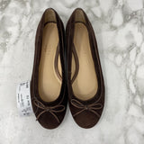 TALBOTS WOMEN'S FLATS brown 7.5