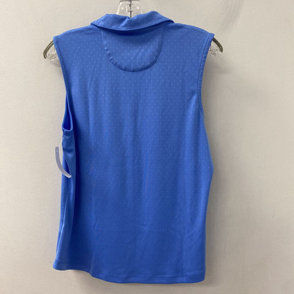 GREG NORMAN WOMEN'S ACTIVE TOP blue L