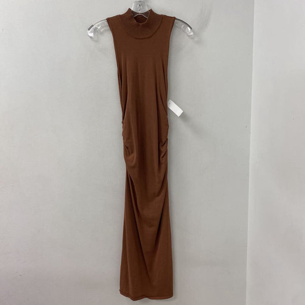 DYNAMITE WOMEN'S DRESS burnt orange S