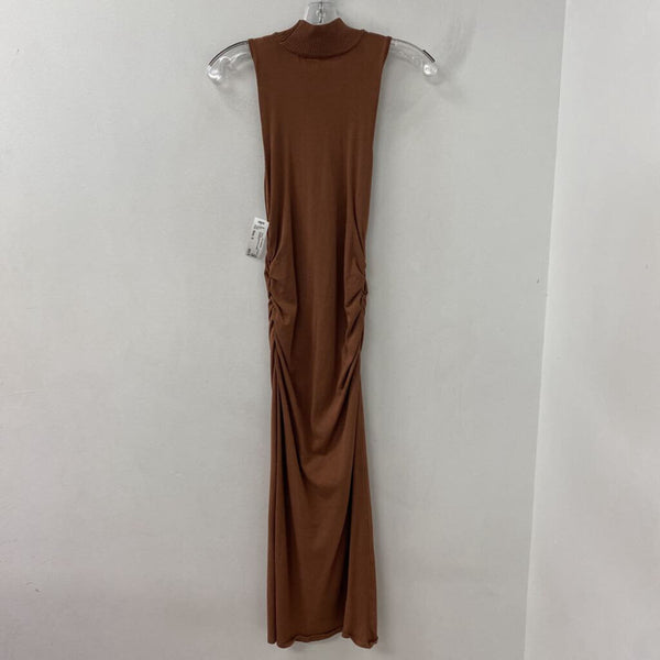 DYNAMITE WOMEN'S DRESS burnt orange S