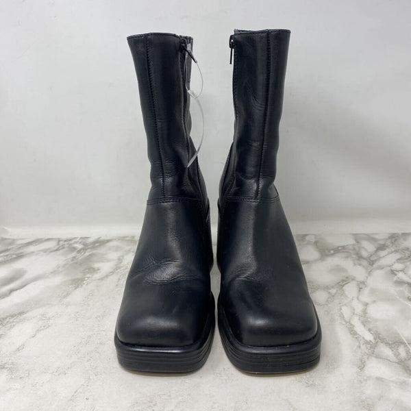 STEVE MADDEN WOMEN'S BOOTS black 8.5