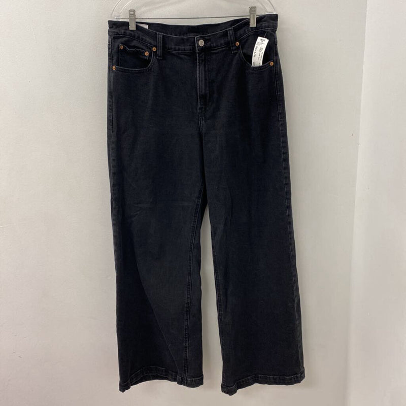 gap 1969 WOMEN'S JEANS black L/32