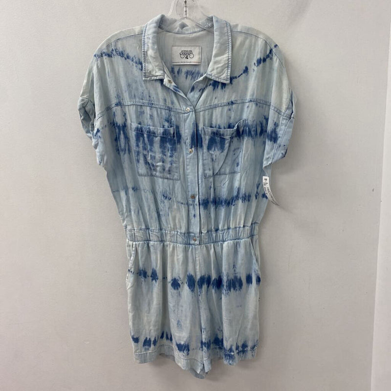 LE TEMPS DES CERISES WOMEN'S ROMPER blue white S