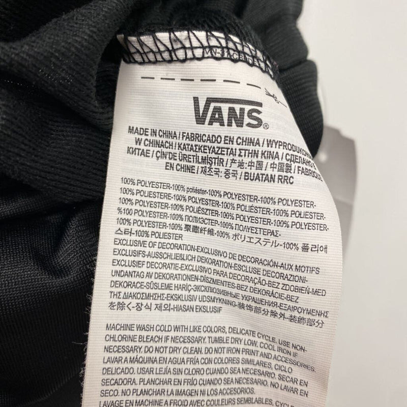 VANS WOMEN'S PANTS black white S