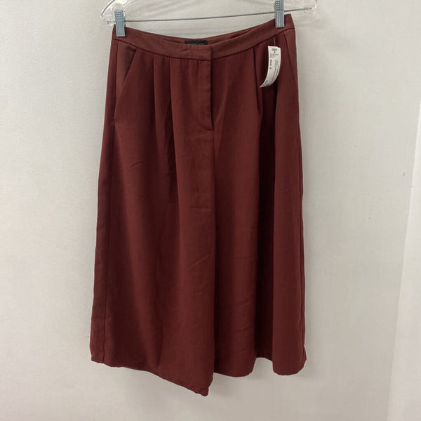 TOPSHOP WOMEN'S PANTS burgundy 6