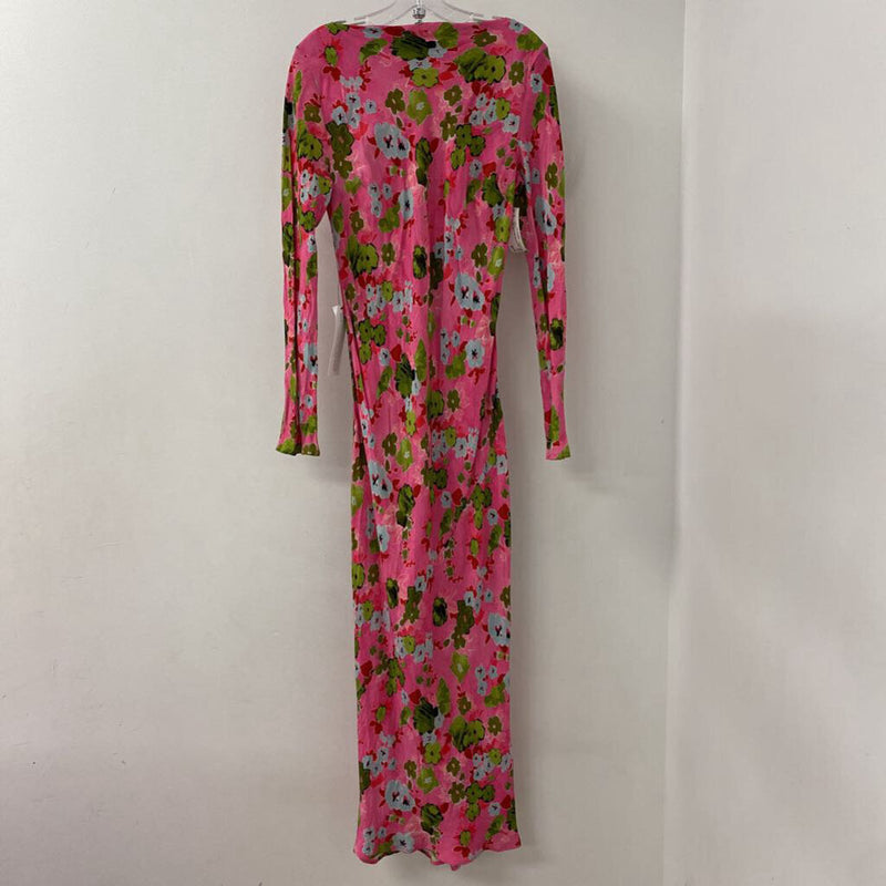 TOPSHOP WOMEN'S DRESS multi pink green blue 10